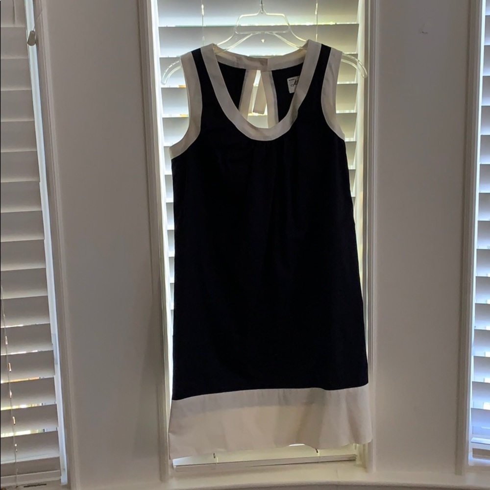 Milly Navy and White Minidress